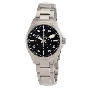 Khaki Aviation Automatic Black Dial Watch H76215130