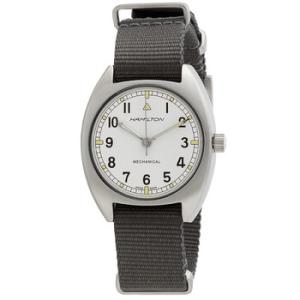 Khaki Aviation Pilot Pioneer Mechanical Hand Wind Silver Dial Watch H76419951