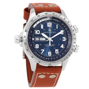 Khaki Aviation XWind Lefty Automatic Blue Dial Watch H77765541