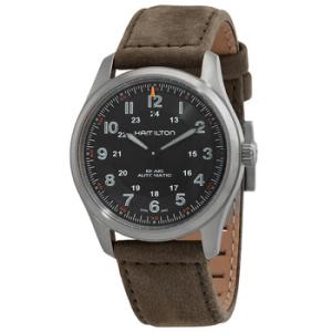 Khaki Field Automatic Black Dial Watch H70205830