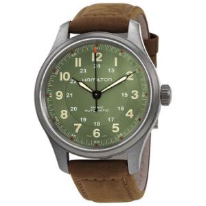 Khaki Field Automatic Green Dial Watch H70545560