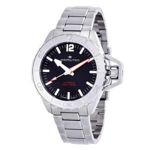 Khaki Navy Frogman Automatic Black Dial Watch H77815130