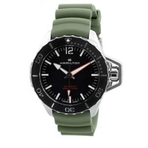 Khaki Navy Frogman Automatic Black Dial Watch H77825331