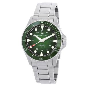 Khaki Navy Scuba Automatic Green Dial Watch H82525160