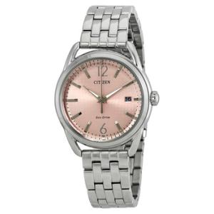 LTR EcoDrive Light Pink Dial Watch FE608071X