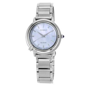 L EcoDrive Mother of Pearl Dial Watch EM109060D