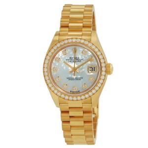 LadyDatejust Mother Of Pearl Dial Automatic 18 Carat Yellow Gold Watch 279138MDP
