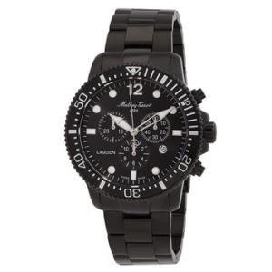 Lagoon Chronograph Quartz Black Dial Watch H123CHNN