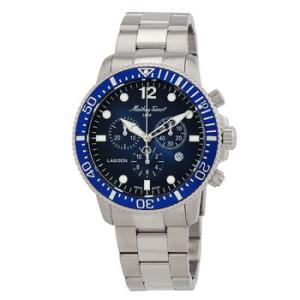 Lagoon Chronograph Quartz Blue Dial Watch H123CHABU