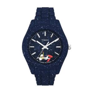 Legacy Ocean X Peanuts Quartz Blue Dial Watch TW2V53300