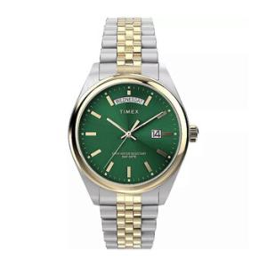 Legacy Quartz Green Dial TwoTone Watch TW2W42800