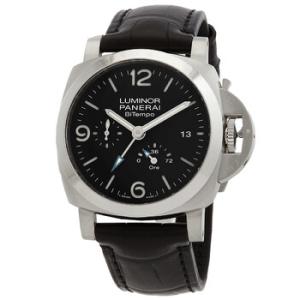 Luminor BiTempo Automatic Black Dial Watch PAM01360