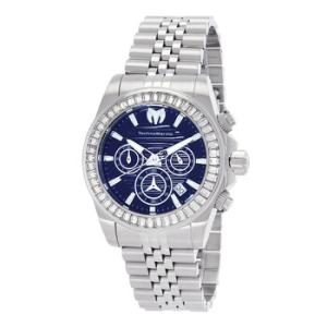 Manta Chronograph GMT Quartz Crystal Black Dial Watch TM222039