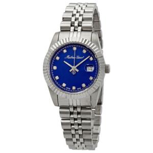 Mathey III Quartz Crystal Blue Dial Watch D810ABU