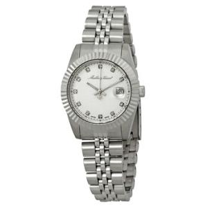 Mathey III Quartz Crystal Silver Dial Watch D810AI