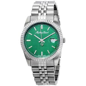 Mathey III Quartz Green Dial Watch H810AV