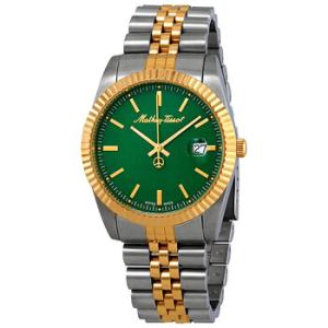 Mathey III Quartz Green Dial Watch H810BV