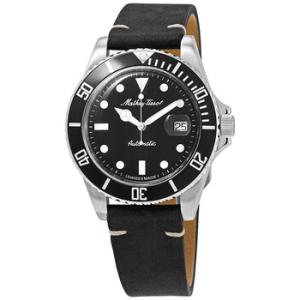 Mathey Vintage Automatic Black Dial Watch H9010ATLN