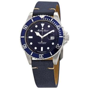 Mathey Vintage Quartz Blue Dial Watch H9010ALBU