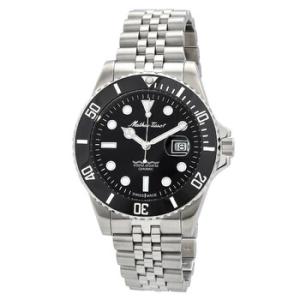 Mathy Ceramic Quartz Black Dial Watch H901CRAN