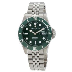 Mathy Ceramic Quartz Green Dial Watch H901CRAV