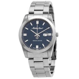 Mathy Chess Quartz Blue Dial Watch H452ABU