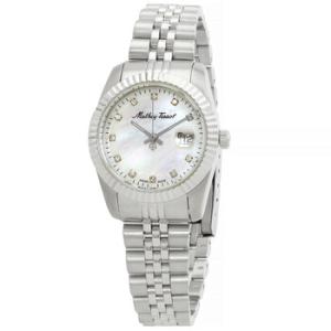 Mathy III MOP Quartz White Dial Watch D910AI