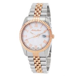 Mathy III Roman White Dial Watch H810BRA