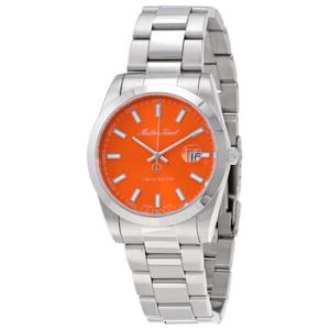 Mathy I LE Quartz Orange Dial Watch H451AO
