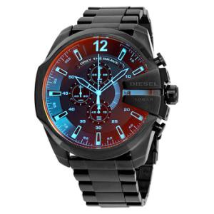 Mega Chief Black Ionplated Stainless Steel Watch DZ4318