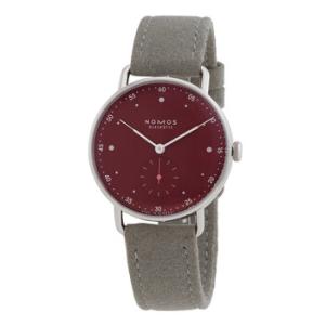 Metro 33 Automatic Muted Red Dial Watch