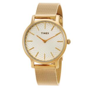 Metropolitan Quartz Champagne Dial Watch TW2T25900