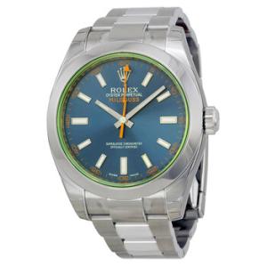 Milgauss Automatic Blue Dial Stainless Steel Watch 116400GV