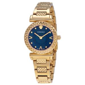 Mini Vanity Quartz Blue Dial Watch VEAA01420