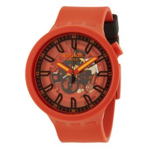 Monthly Drops Quartz Matte Red Dial Watch SB01R100