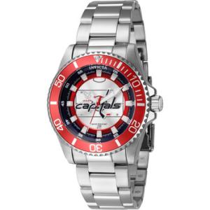 NHL Washington Capitals Quartz Silver Dial Watch