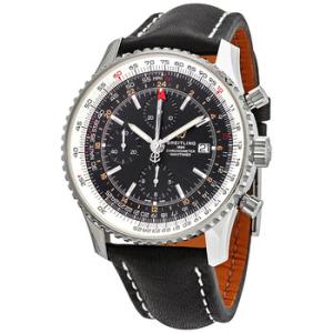 Navitimer GMT Chronograph Automatic 46 mm Leather Watch A24322121B2X1