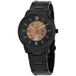 Neutra Automatic Black Skeleton Dial Watch ME3183