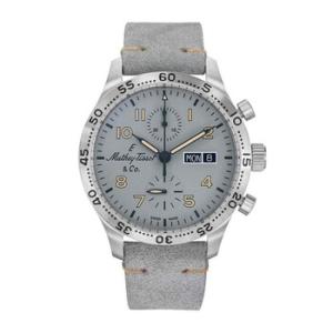 Open Box  MatheyTissot Type 21 Chrono Auto Chronograph Automatic Grey Dial Watch H1821CHTLG