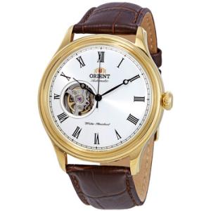 Open Heart Automatic White Dial Watch FAG00002W0