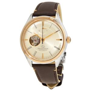 Orient Star Automatic Champagne Dial Watch REAT0201G00B