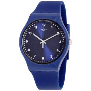 Originals Mono Blue Dial Silicone Watch SUON116