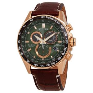 PCAT World Time Chronograph Green Dial Watch CB591900X