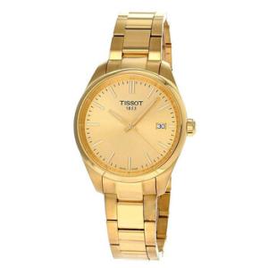 PR 100 Quartz Champagne Dial Watch T1502103302100