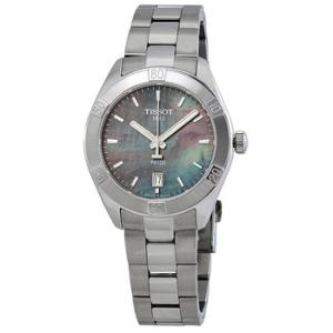 PR 100 Sport Chic Black Mother of Pearl Dial Watch T101.910.11.121.00