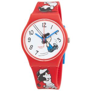 Peanuts Klunk Quartz White Dial Watch SO28Z106