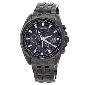 Perpetual Alarm Chronograph Quartz Black Dial Watch AT912780E