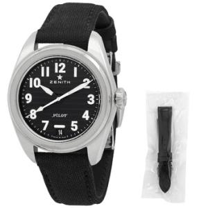 Pilot Automatic Black Dial Watch 03.4000.362021.I001