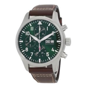 Pilot Chronograph Automatic Green Dial Watch IW378005