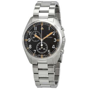 Pilot Pioneer Chronograph Quartz Black Dial Watch H76522131